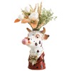 Blowing Bubble Art Vase, Animal Face Vase, Modern Home Decor
