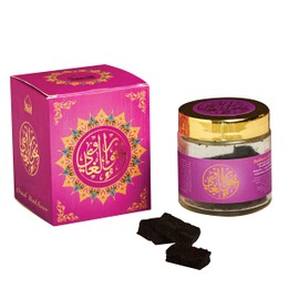 Bakhoor Al Ghawi, Yemeni Oud Bakhoor by Dukhni | Luxury Ramadan Gifts for Muslim men & women, Eid Hamper | Traditional Arabic Oudh Bakhour Incense | 40 gram jar to scent your home, clothes and hair