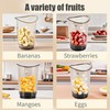 Fruits Slicer Cup,Fruit Slicing Cup with Removable Blade-Strawberry, Banana, Cucumber,