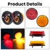 trailer marker lights Round for Car Truck Van Trailers Car