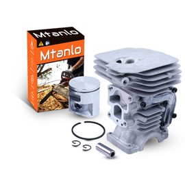 Mtanlo 41mm Cylinder Piston Fit For Husqvarna 435 440E 435E For Jonsered CS2240S 504 73 51-03, Cylinder, Piston, Ring, Pin, Circlip.