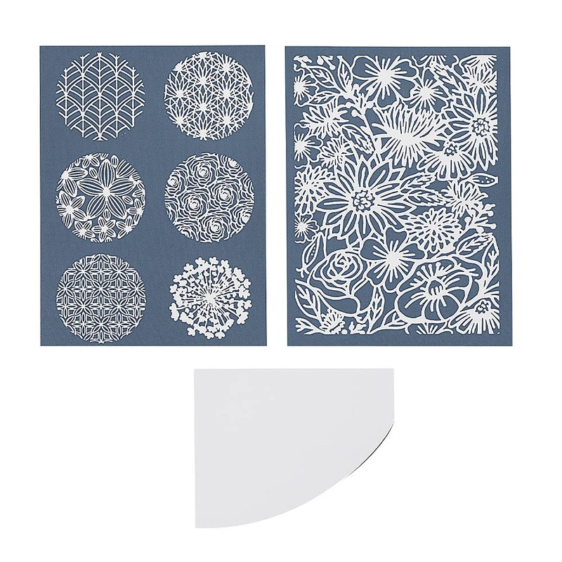 Sculpey Floral Silkscreen Kit, Florals