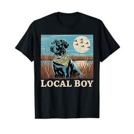 Local Boy Black Lab Hunting T-Shirt