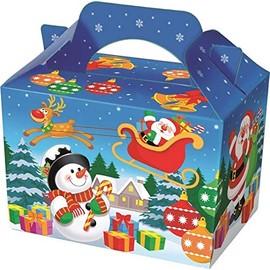 12 x Christmas Party Meal / Treat Boxes