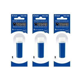 Pilot Brand V Board Master Refills, Blue, 3 Pieces