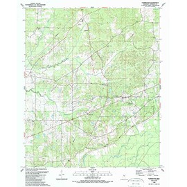 YellowMaps Farmhaven MS topo map, 1:24000 Scale, 7.5 X 7.5 Minute, Historical, 1988, Updated 1989, 26.8 x 22 in - Paper