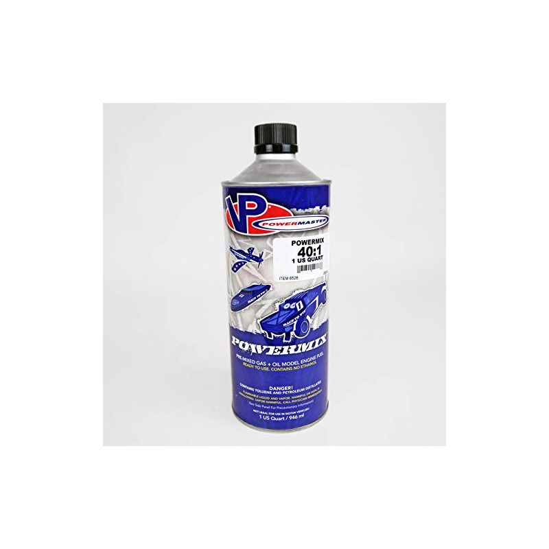 Powermaster Hobby Products, Inc. PowerMix Fuel 40:1 Quart, POW6528