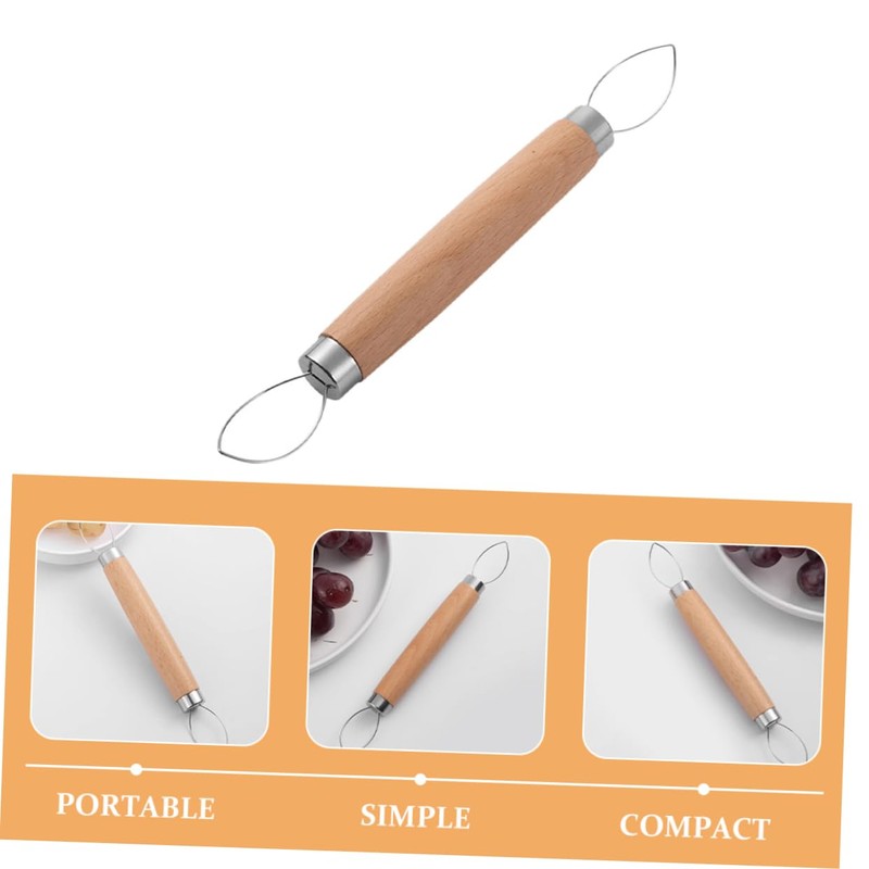 SHOWERORO Mini Portable Grape Peeler Fruit Skin Remover Stainless Steel