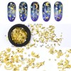 MEILINDS Gold Nail Studs Gems Sparkle Rhinestones Metal Rivets Charms