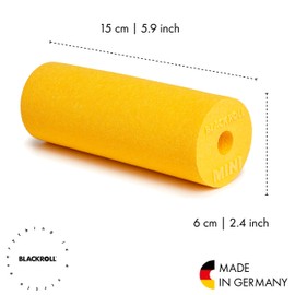 BLACKROLL® MINI Faszienrolle - das Original. Die kleine Selbstmassage-Rolle für die Faszien in verschiedenen Farben