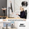 Computer Monitor Stand, Single LCD Computer Free-Standing Desk Stand Riser