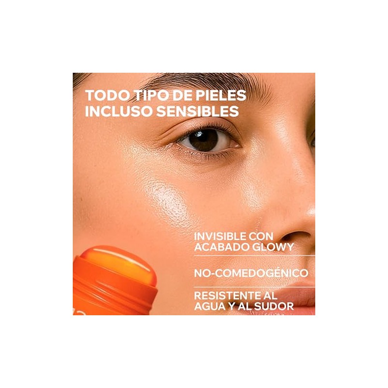 Uriage Stick Solar Invisible SPF50+ - Protección UVA/UVB de Alta