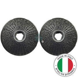 Solution Ahead - 2 x Odour Filters with Activated Carbon for Cooker Hood - Compatible with Best 190