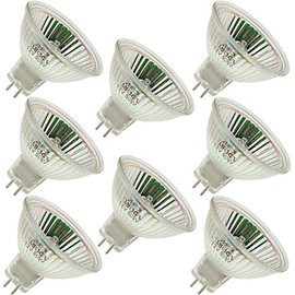 Industrial Performance EXN, 50 Watt, MR16, Twist-Lock (GU5.3) Base Light Bulb (8 Bulbs)