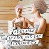 Expressions Extra Wide Spa Headwrap - Pink, 1pc Super Soft