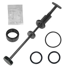 263055 PVC Slide Valve Piston Rod Assembly Replacement. Compatible with Pentair Pool and Spa Multiport Valve Push-Pull Slide Backwash Valve