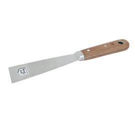 Painter's Palette 38 mm Fully riveted handle spatula plaster Spatula Professional Quality Stainless Wooden Handle Stainless Steel