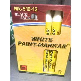 Black Jack Tire Repair - White Paint Stick (MK-510-12)