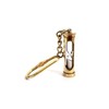NauticalMart Brass Sandtimer Keychain Gift Item