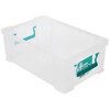 StoreStack 10 Litre Storage Box W400xD255xH150mm Clear RB90123