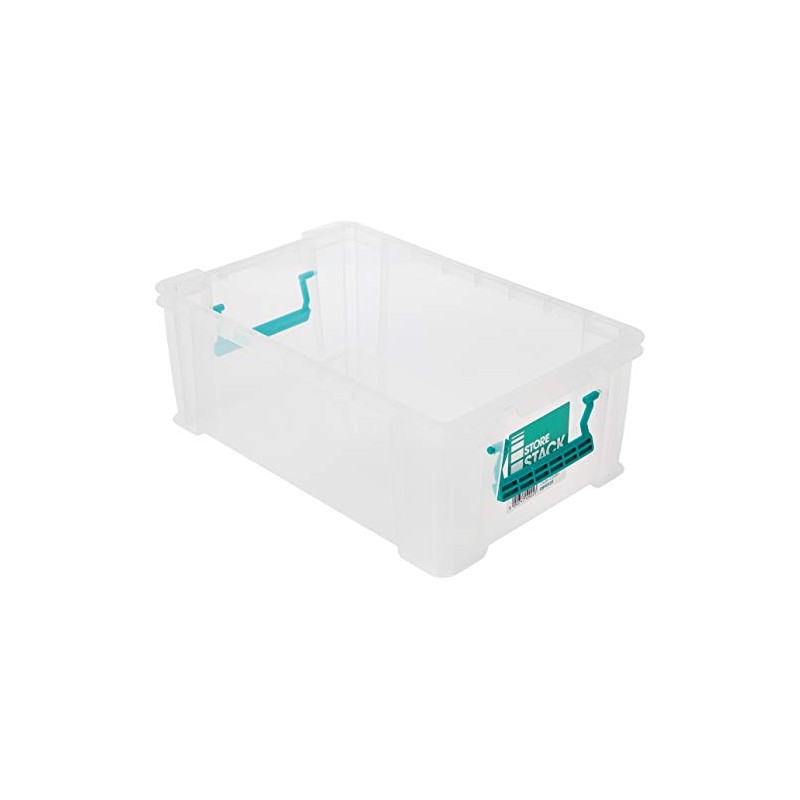 StoreStack 10 Litre Storage Box W400xD255xH150mm Clear RB90123