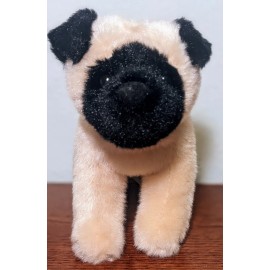 Douglas Cuddle Toys Lola the Pug Stuffed Animal - Douglas Toy 4012.1  - New with Tags - 7 inches