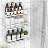 UUlioyer Shower Caddy, Shower Shelf No Drilling, Bathroom Accessory- Bath