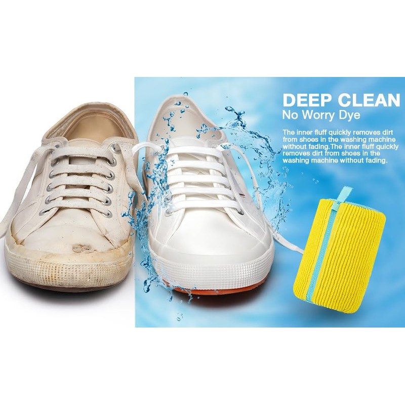 Shoe Washing Bag for Machine - Laundry Mesh Bag for