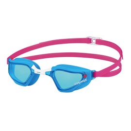 SWANS Valkyrie SR-72NPAFAB SKBL Swimming Goggles, Made in Japan, Sky Blue, Racing, Anti-Fog, Cushioned, FINA-Certified Model, Antibacterial