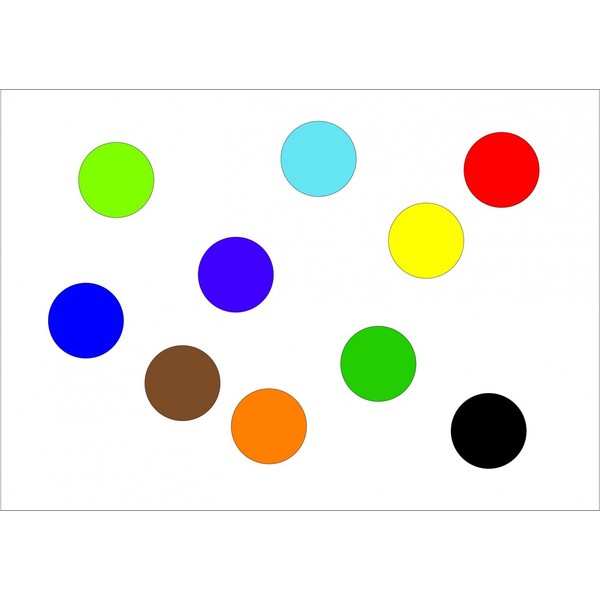 Miniblings 10 x Iron-On Patches 10 mm Flock Dot Dots