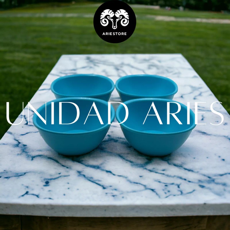 Tupperware Set 4 Tazoncitos Mexicana Platos Hondos 400ml Tupperware