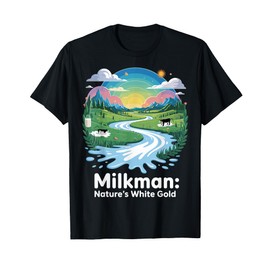 Milkman Nature's White Gold Design T-Shirt