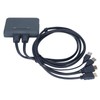 USB KVM Switch 2 Ports Wired HD Multimedia Interface KVM