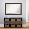 Amanti Art Framed Vanity Mirror | Bathroom Mirrors for Wall
