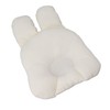 Baby Pillow Recessed Rabbit Ear Shaped 21.5cm Width Soft Breathable
