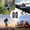 PVFZXS Foldable Drinking Bottle, Pack of 2, 700 ml Drinking