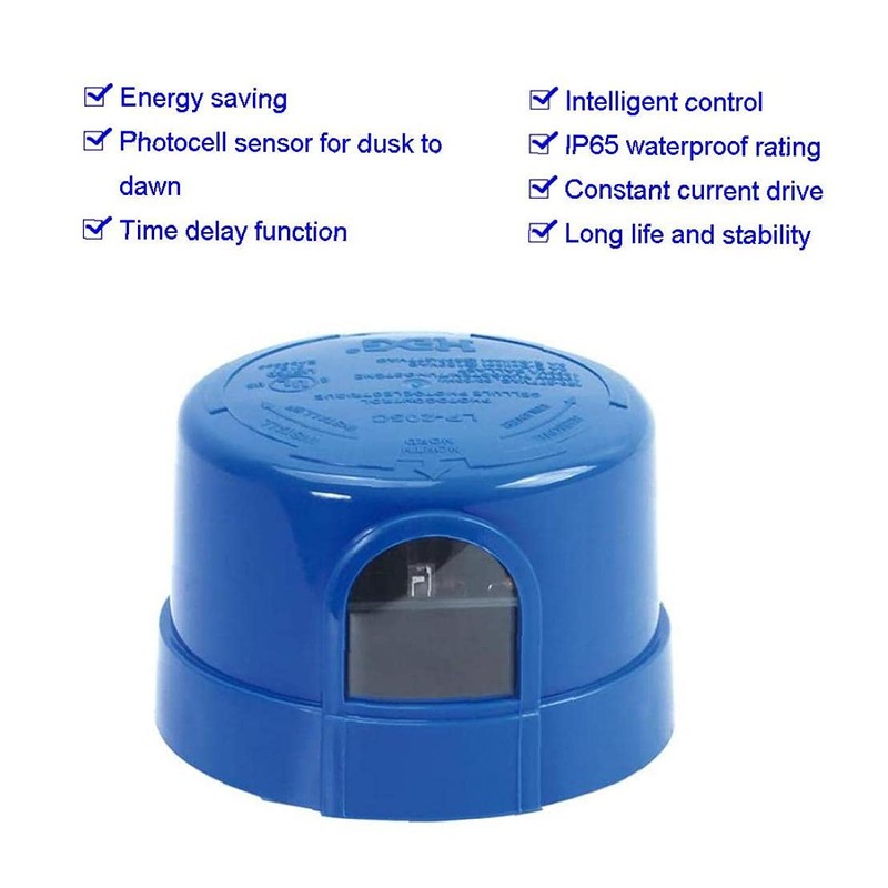 Photocell Sensor Auto On Off Photoelectric Sensor Switch JL-205C Twist