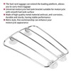 Tomotato Motorcycle Fuel Tank Pannier Rack Shelf, Motorcycle Pannier Rack