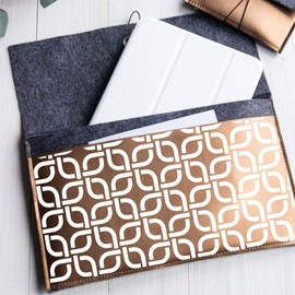 CrafTreat Background Pattern Stencils for Painting on Wood, Wall, Tile, Canvas, Paper, Fabric and Floor - Background Designs Bundle2 - 8 Pcs - 6x6 Inches Each- Reusable DIY Art and Craft Stencils