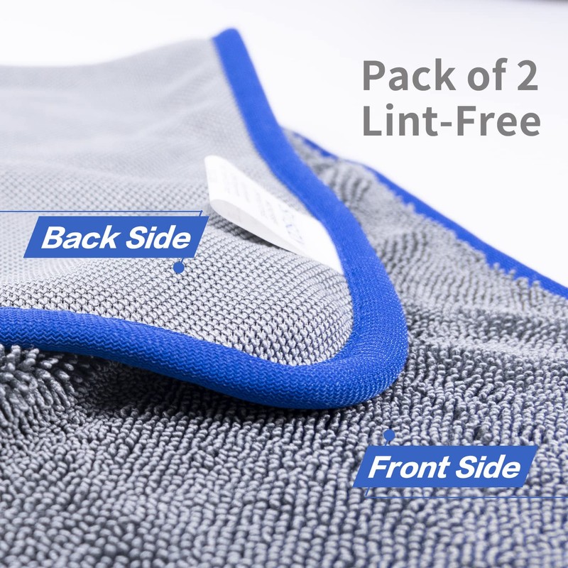 SHSCLY Microfiber Car Wash Towel, Super Absorbent Drying Cloth with