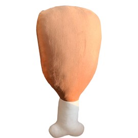 XiRiDa 15.7'' Chicken Leg Pillow Funny Food Plush Toy Simulation Stuffed Animal Decor