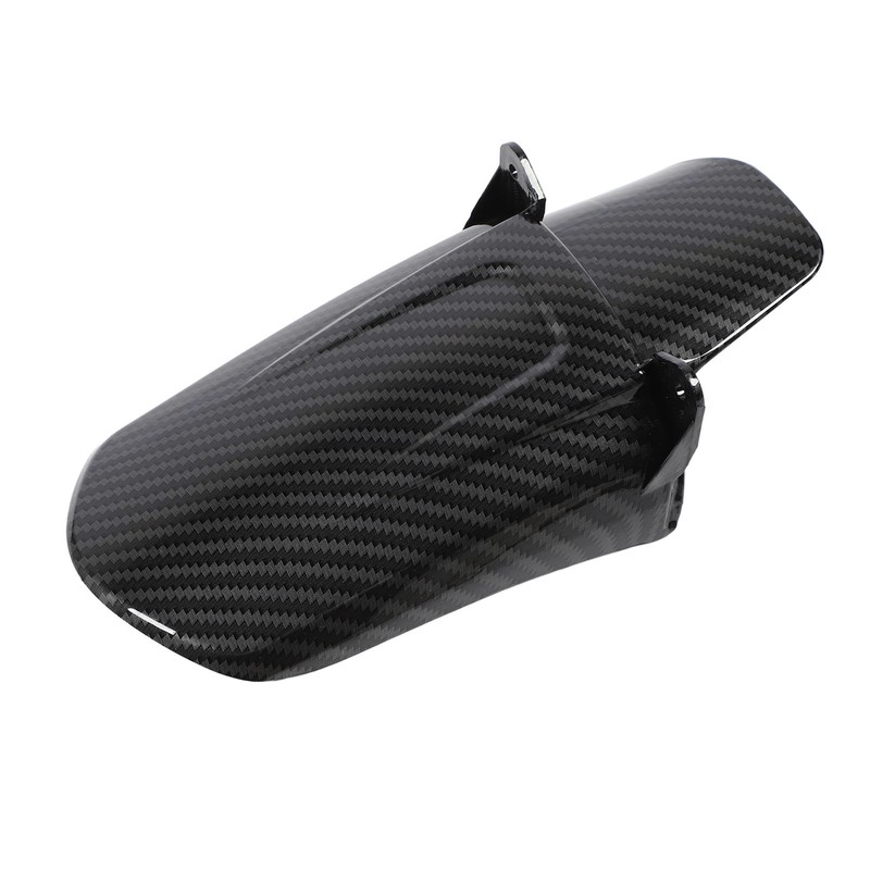 Motorcycle Rear Mudguard Carbon Fiber Pattern Wheel Tire Splash Proof