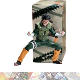 Rock Lee II: 16cm Vibration Stars Statue Figurine Bundled with 1 A.C.G. Compatible Theme Trading Card (2650560)