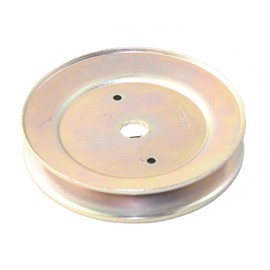 Husqvarna 38" Mandrel Deck Pulley (Bright Zinc) for 2348 LS, YTH 2454 T & Other Lawn Mowers / 532173435, 532153532