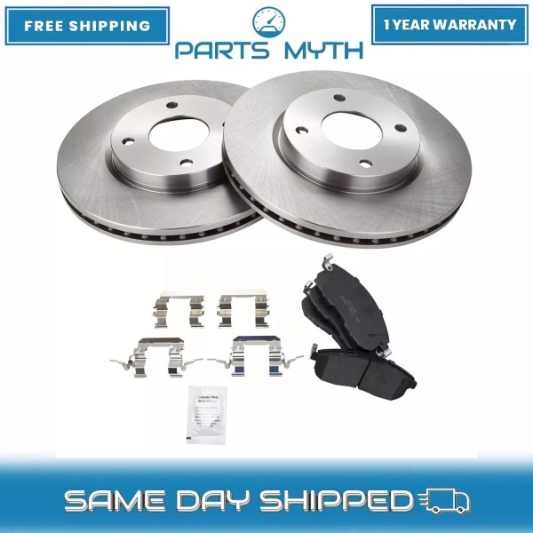TRQ New Front Premium Posi Ceramic Brake Pads & Rotors