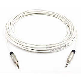 9 Foot Plenum CL3P 3.5mm (1/8 inch) Stereo Audio Cable Male to Male by Custom Cable Connection