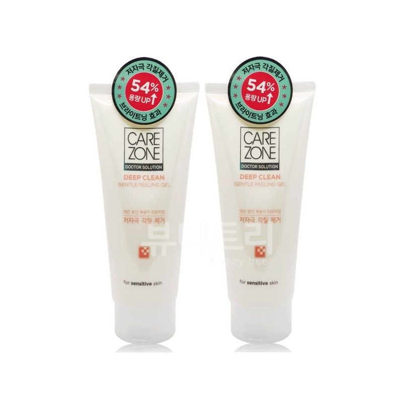 Carezone Deep Clean Gentle Peeling Gel 200ml + 200ml /