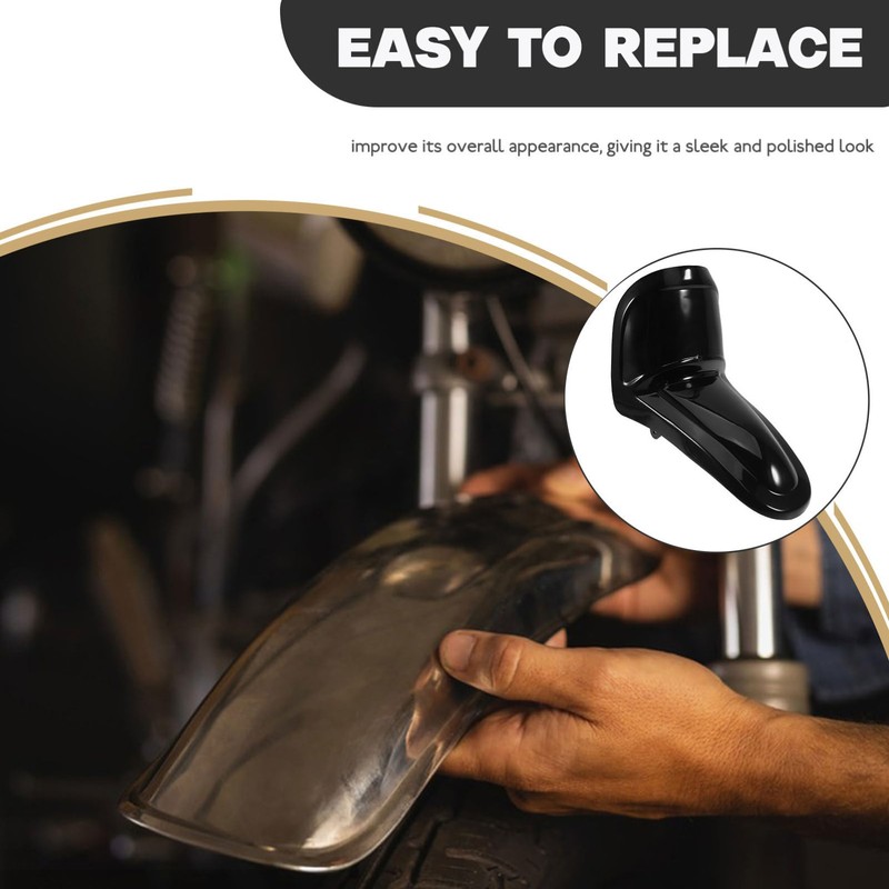 Mobestech Motorcycle Front Mudguard Splash Guard Durable Wear-resistant Easy Installation