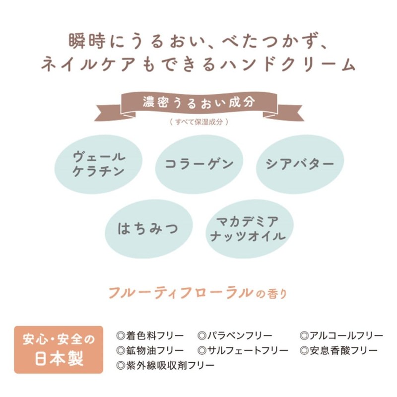 Fullpull Hand & Nail Cream 95427 Gouring Nyansuke Orange