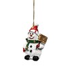 Snowman Hanging Christmas Tree Ornaments - Set of 12 Snowmen